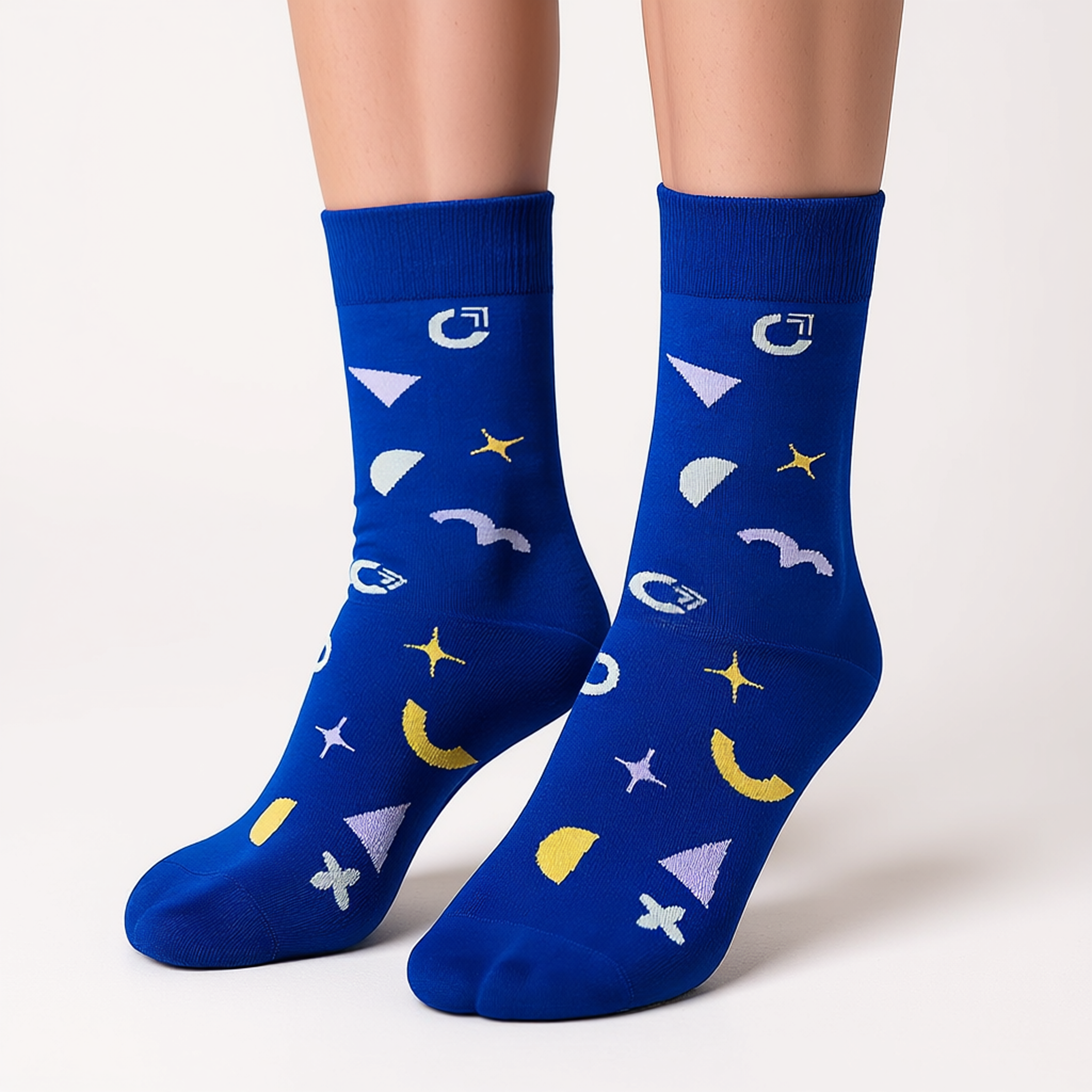 Jacquard Knit Crew Socks - AAAO0002-Lifestyle image.png