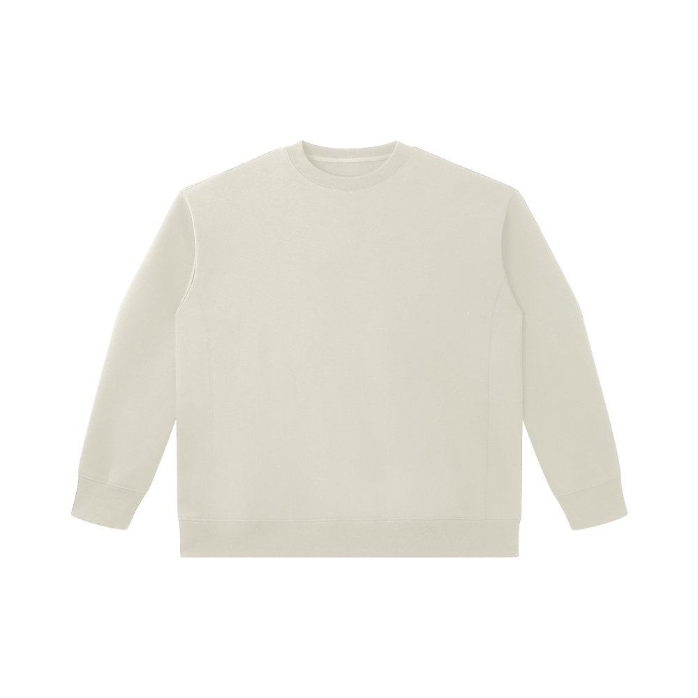 Finley Heavyweight Cotton-Lyocell Blend Crewneck Sweater - AAAS0023-#d9d6cc-6.jpg