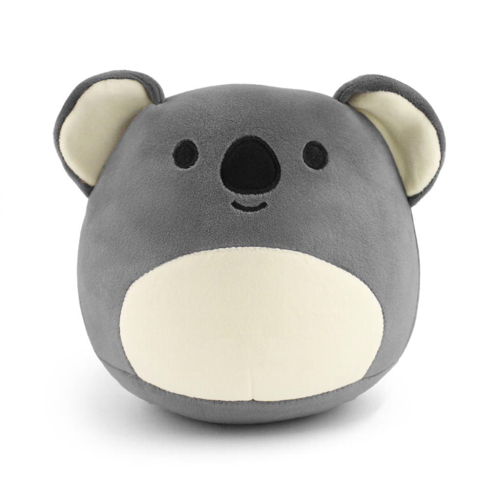 7.8" Round Marshmallow Plush Toy - Koala - OGGP0009-Cover.jpg