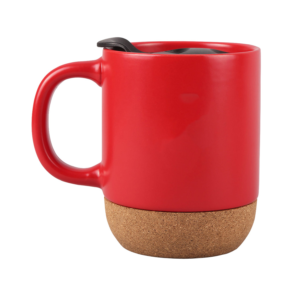 12 oz. Cork Bottom Ceramic Mug with Lid - HLDM0024-#dd3836-4.jpg