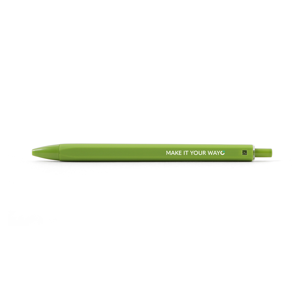 Retractable Color Gel Pen - Matching Ink + Shell - Wayo Product Image