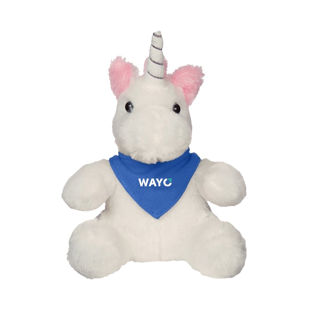 6" Sitting Unicorn with Bandana - Wayo Product Image