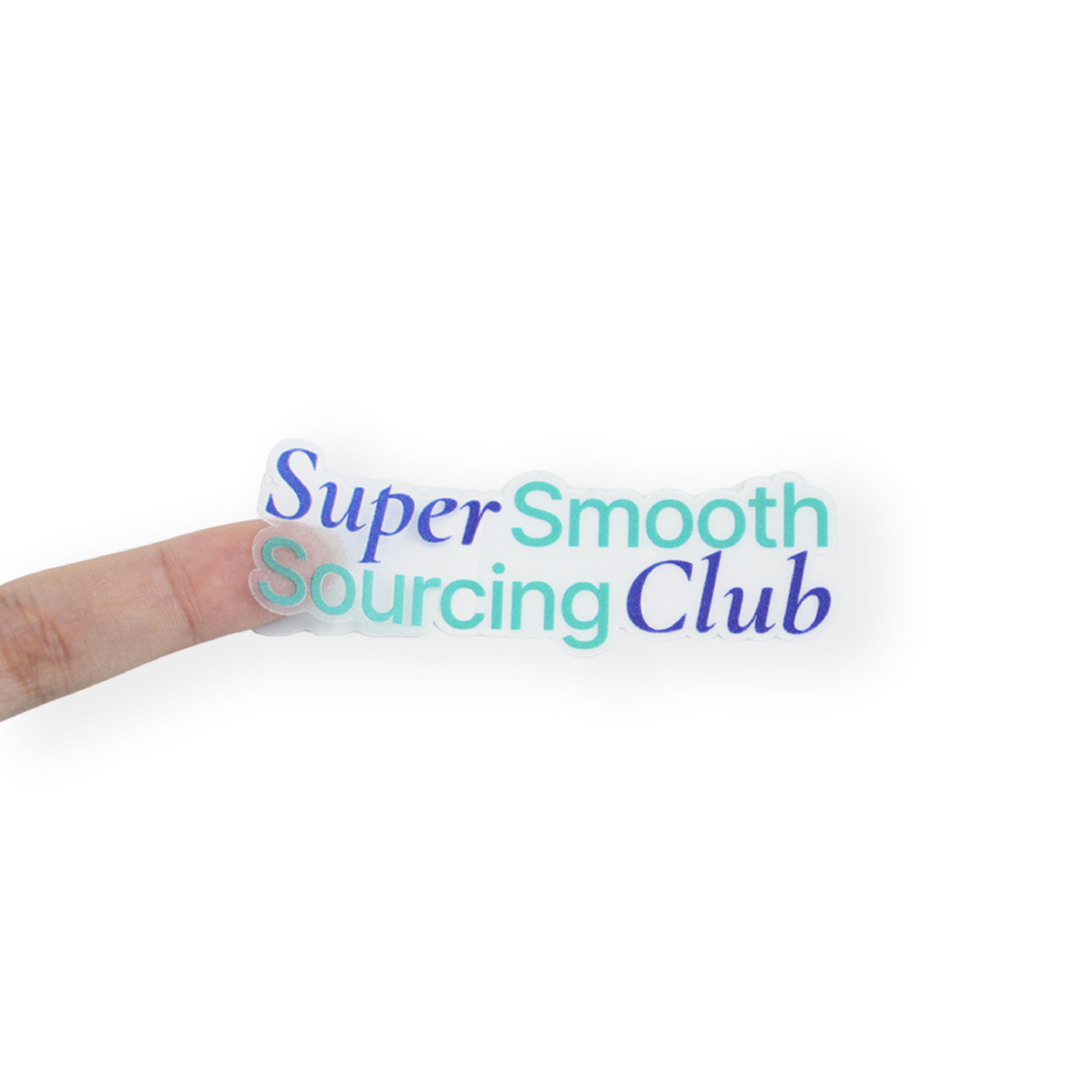 Premium Clear Vinyl Die Cut Sticker (3") - Custom Shape - Wayo Product Image