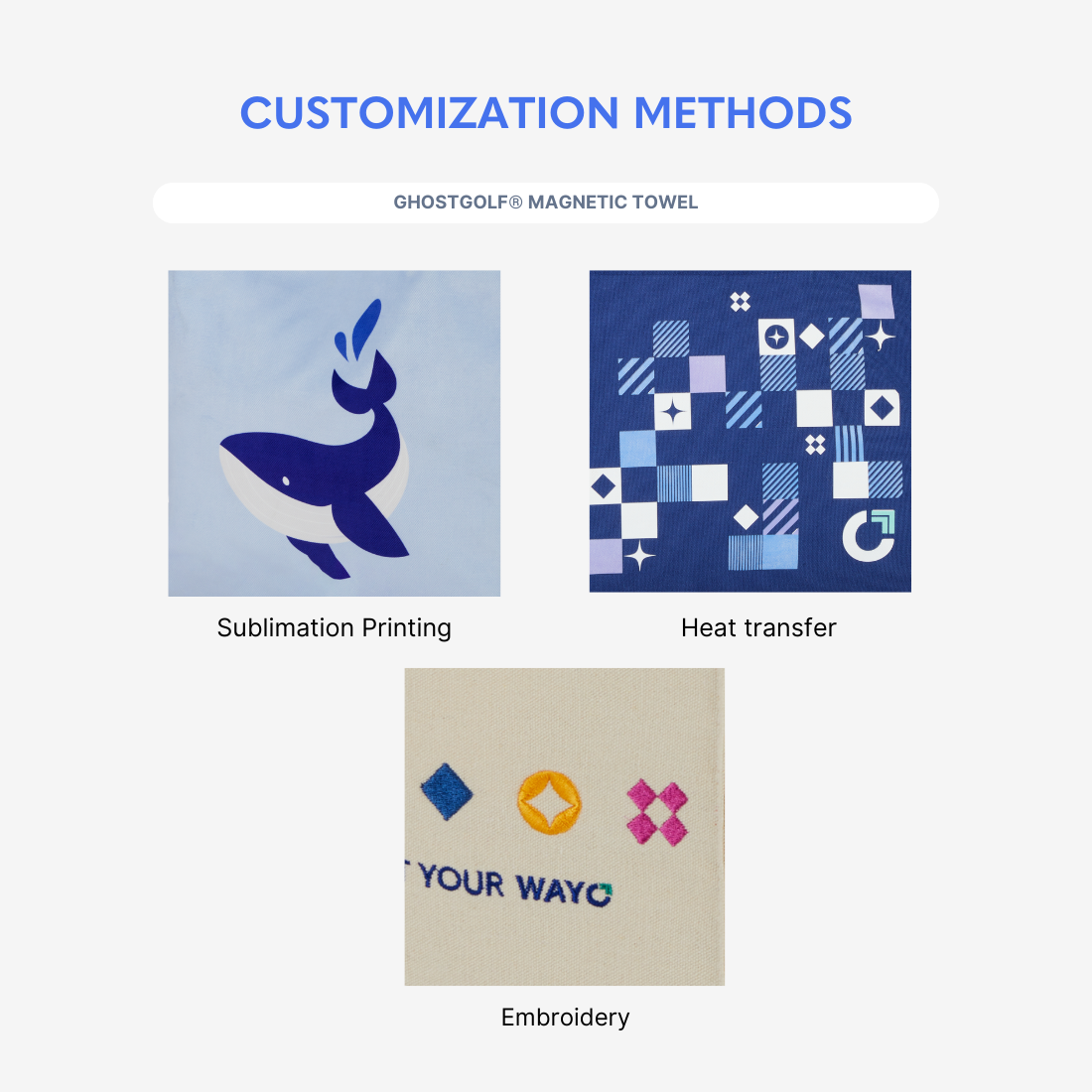 GHOSTGOLF® Magnetic Towel - Wayo Product Image