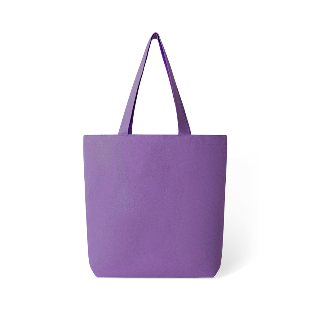 12 oz. Midweight 100% Cotton Promotional Tote Bag - Expanded Base - AABT0026-#A271AD-12.jpg