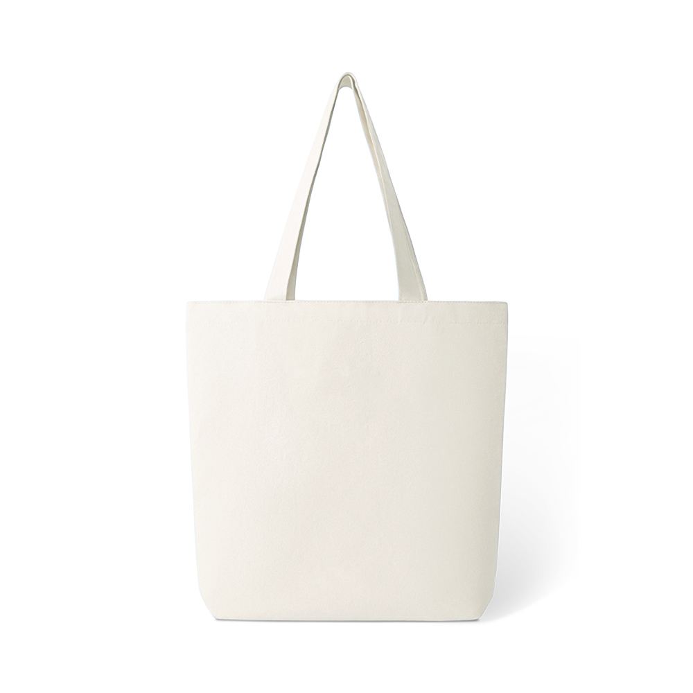 12 oz. Midweight 100% Cotton Promotional Tote Bag - Expanded Base - AABT0026-#F5EBD6-3.jpg