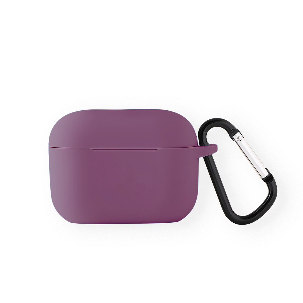Silicone AirPods Pro 3 Case with Carabiner - TETA0013-#a05f89-14.jpg