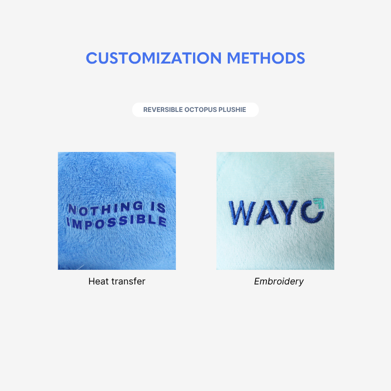 Reversible Octopus Plushie (8") - Wayo Product Image