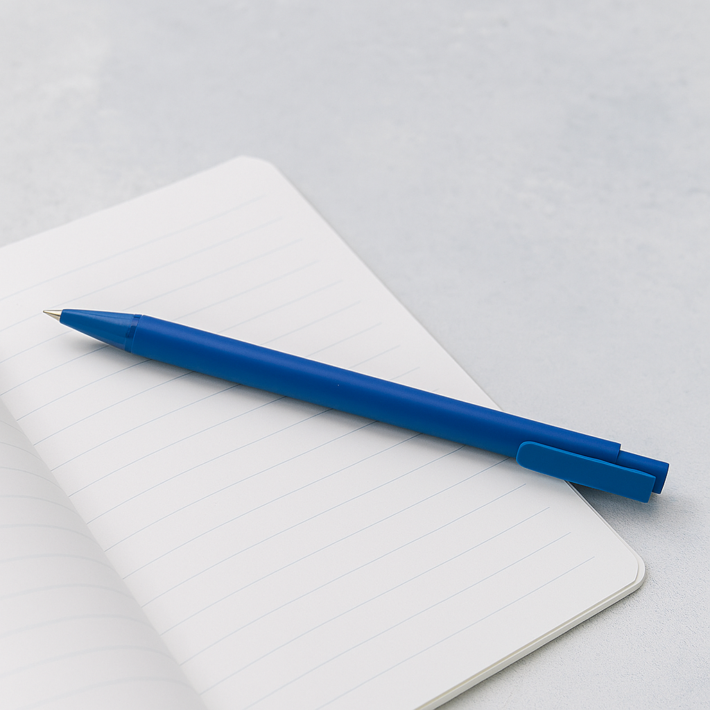 Minimalist Retractable Ink Pen with Clip - OGOP0001-Lifestyle image.png