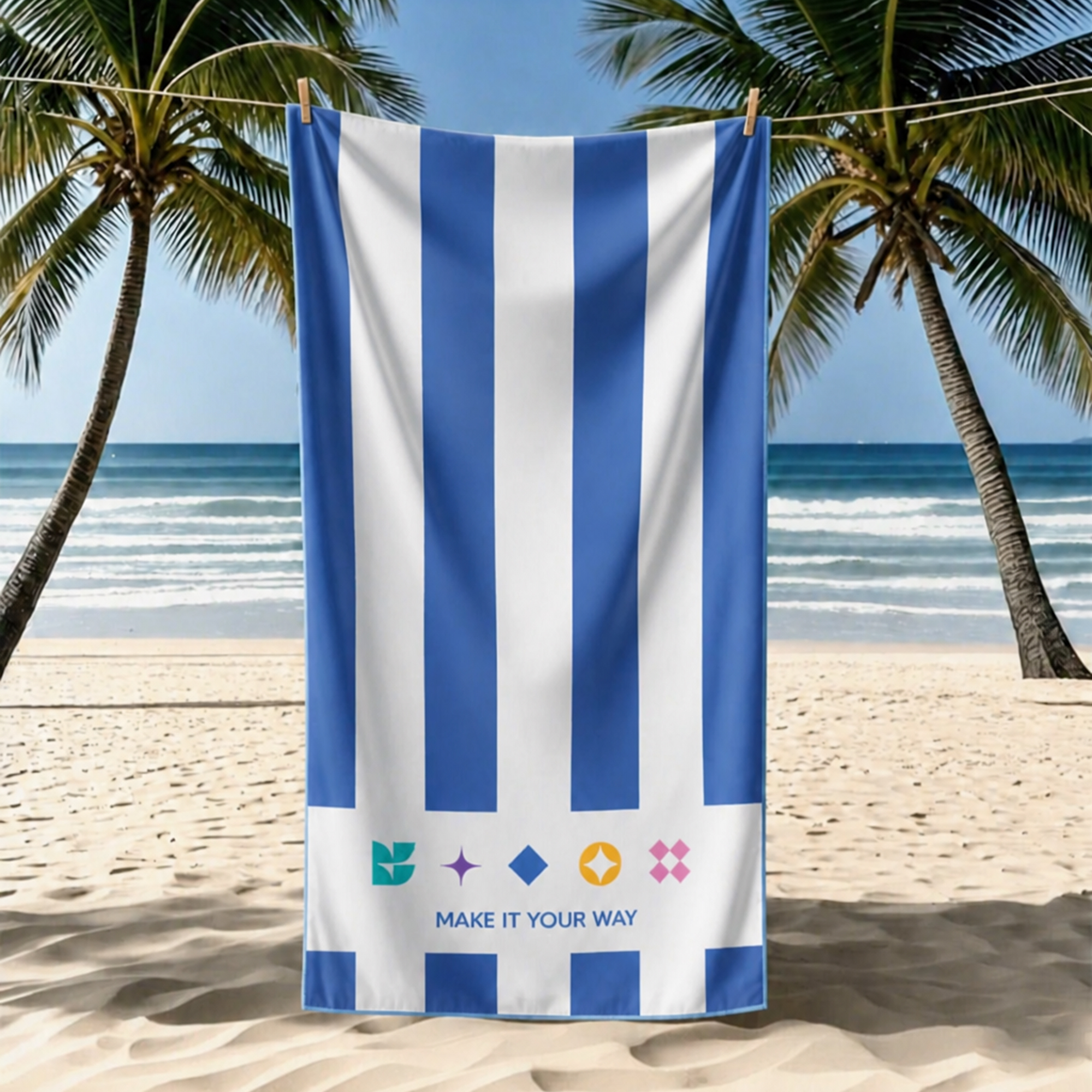 Premium Quick Dry Beach Towel - Wayo Product Image