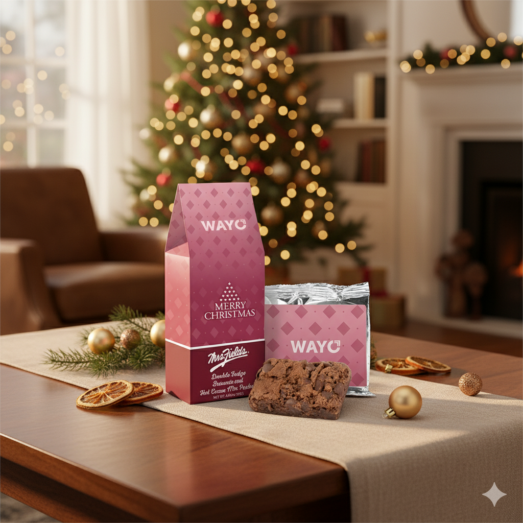 Mrs. Fields Brownie & Hot Cocoa Gift Set - HLST0018-Wayo Sample-Scene.png