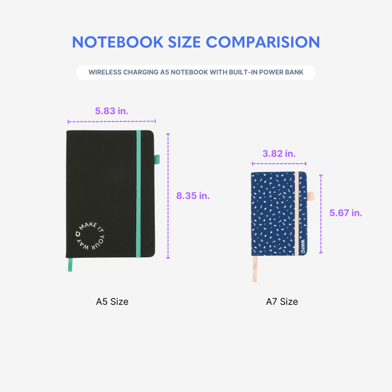 Wireless Charging A5 Notebook with Built-In Power Bank - OGON0012-Size Options.png