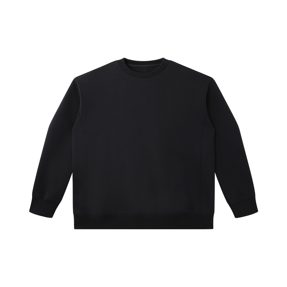 Finley Heavyweight Cotton-Lyocell Blend Crewneck Sweater - AAAS0023-#2a2a2a-3.jpg