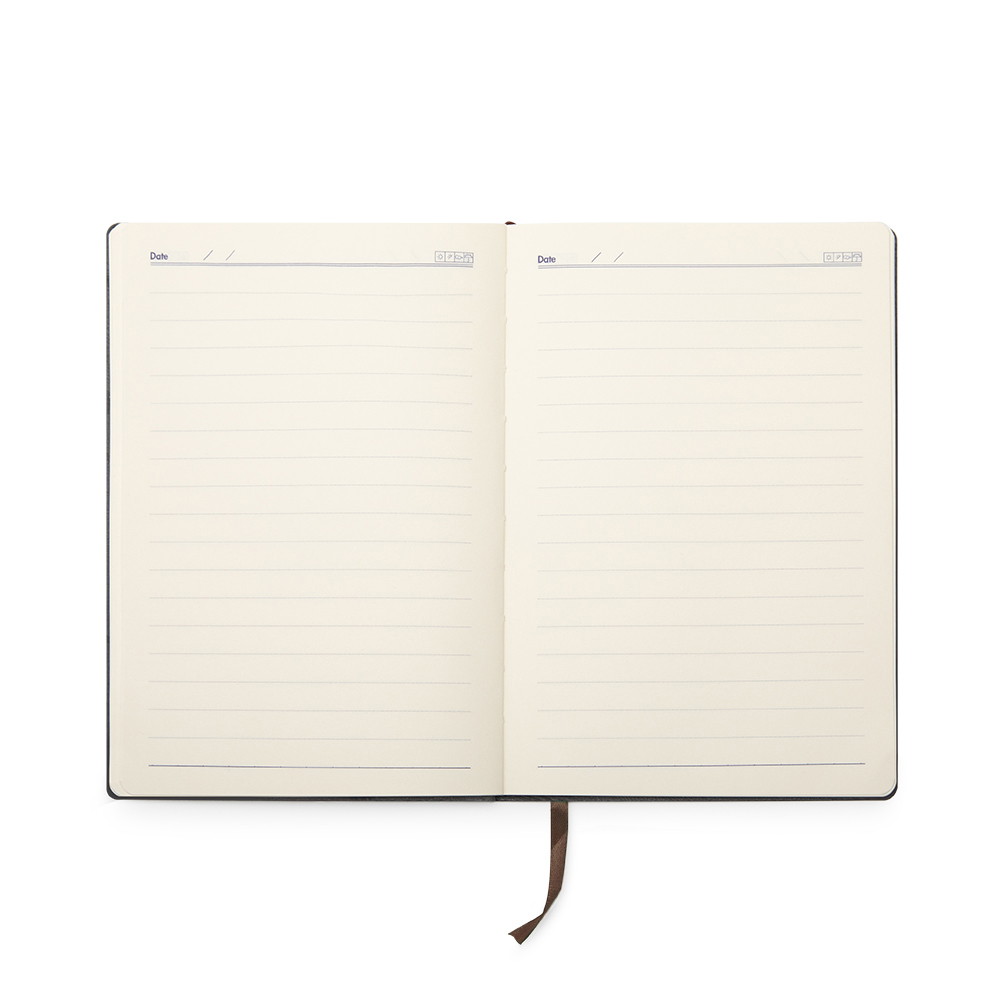 A5 Soft Vegan Leather Minimalist Notebook - OGON0010-Inner Page.jpg