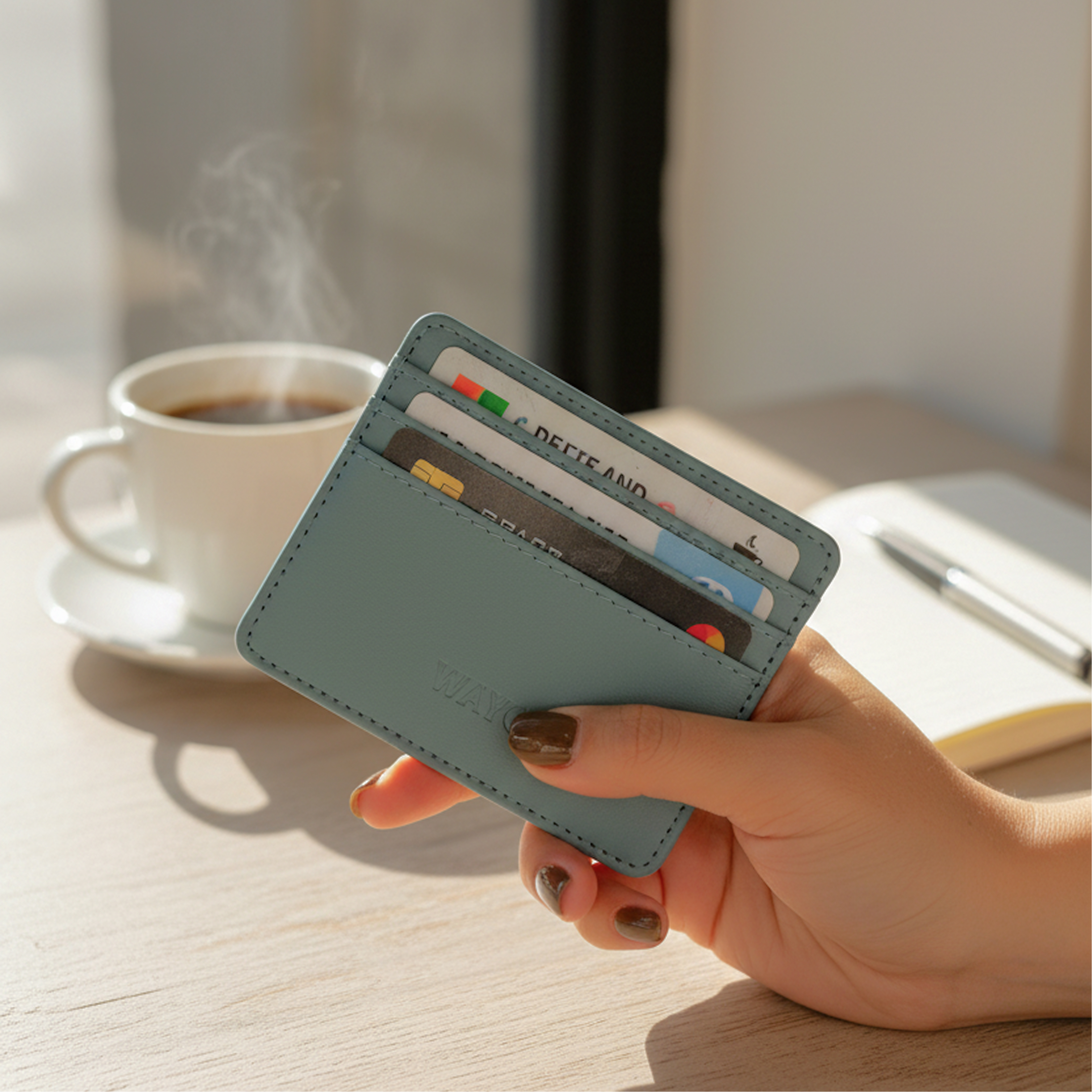 Slim 4-Slot PU Leather Card Wallet - HLTT0009-Lifestyle.jpg