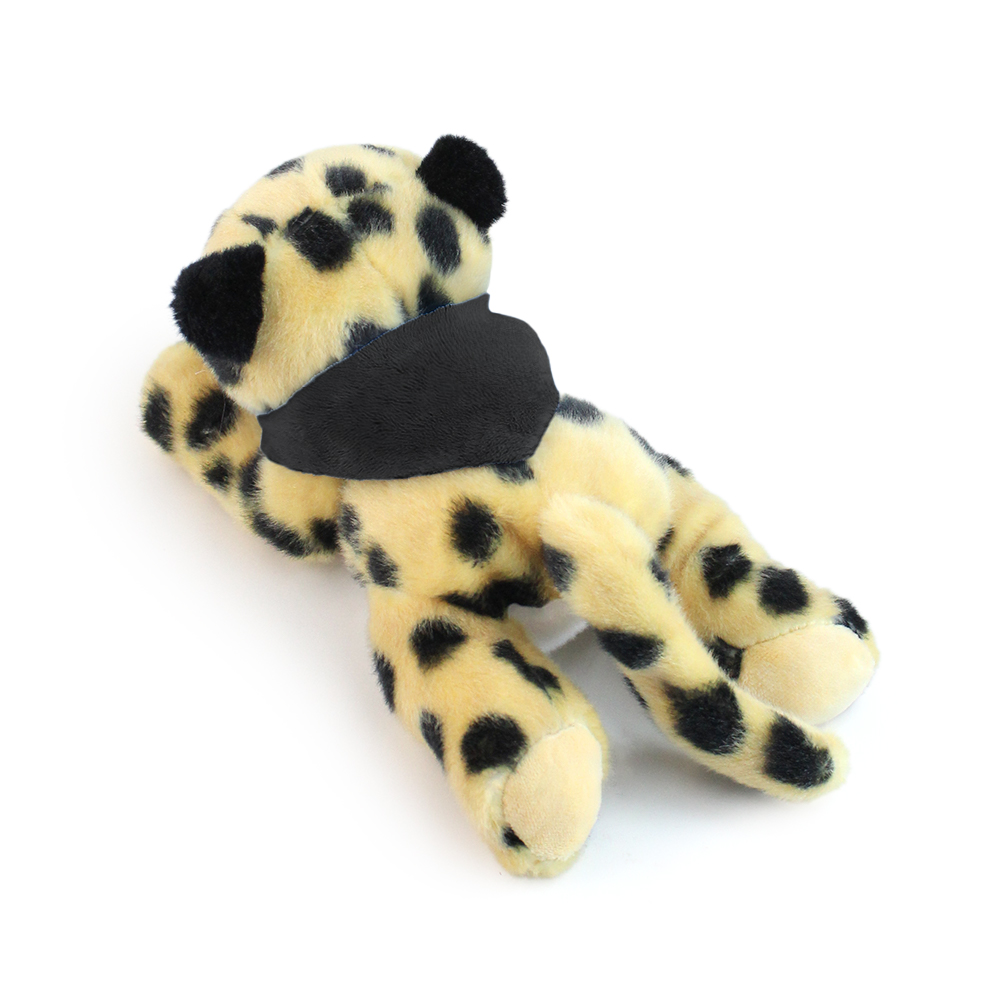 8.6“ Laying Down Plush Toy - Leopard with Custom Bandana - OGGP0018-#161518-1.jpg