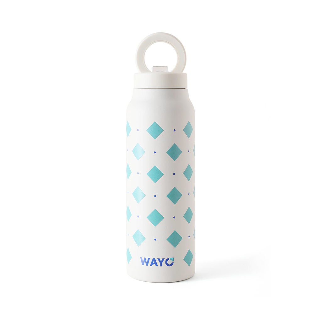 24 oz. Water Bottle with Magnetic Phone Holder / Mount - Wayo Product Image