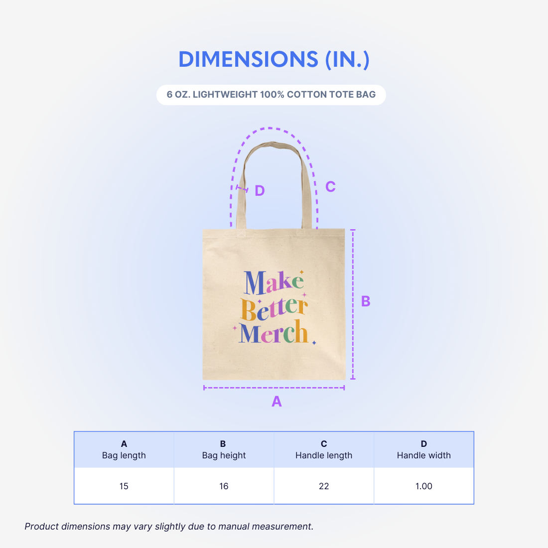 6 oz. Lightweight 100% Cotton Tote Bag - AABT0029-Dimensions.png