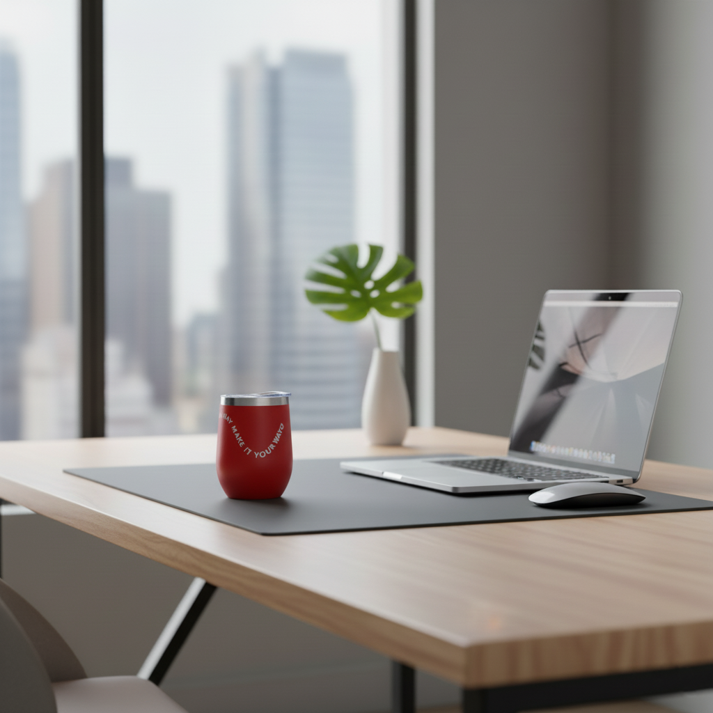 11 oz. Stainless Steel Wine Tumbler - Wayo Product Image