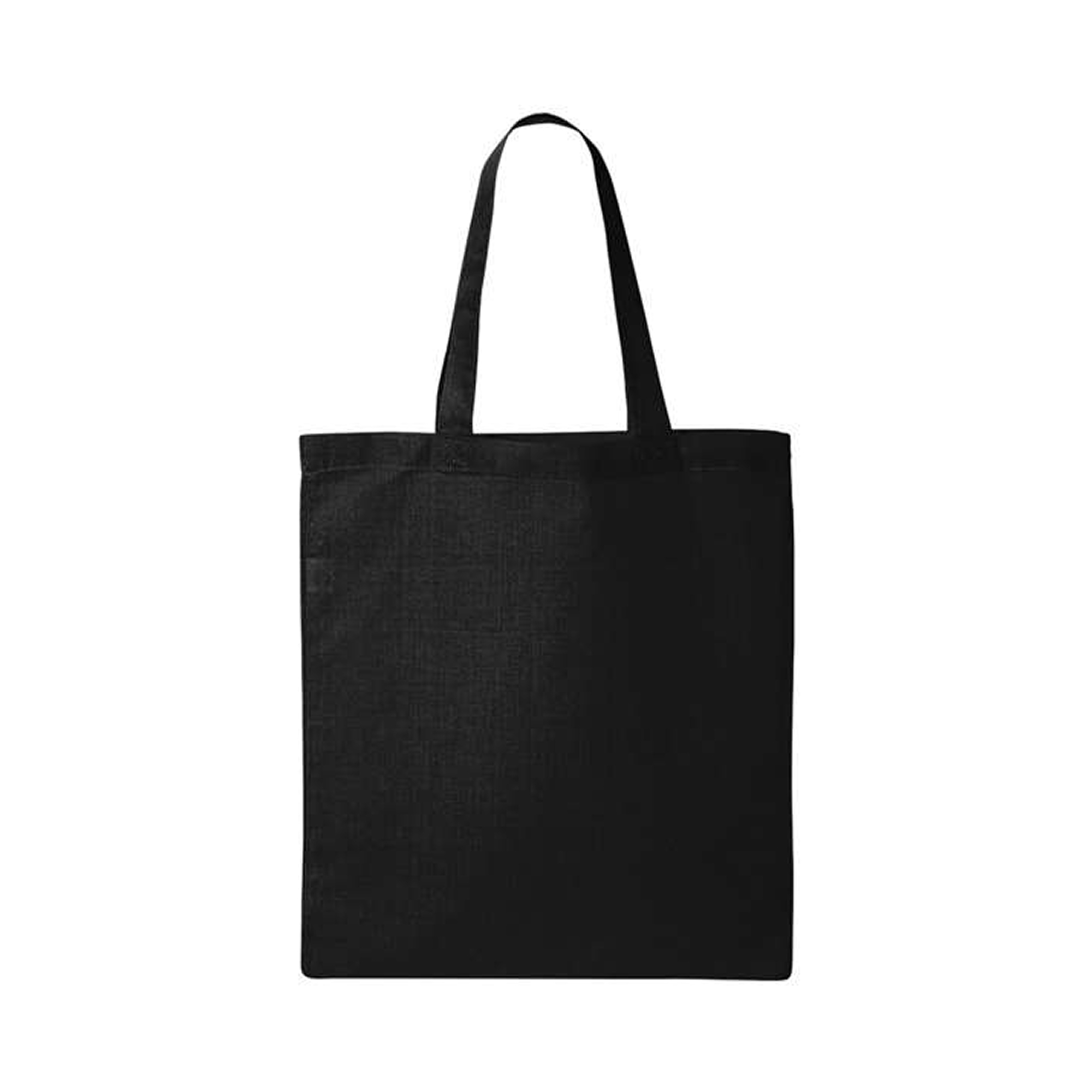 6 oz. Lightweight 100% Cotton Tote Bag - AABT0034-#1d1d1d-1.jpg