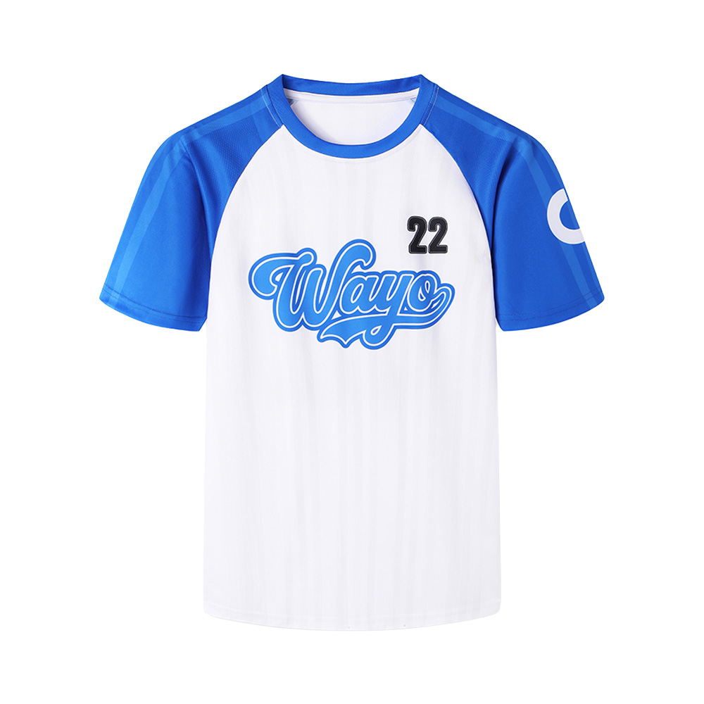 Peyton All-Over-Print Athletic Raglan T-Shirt - Wayo Product Image