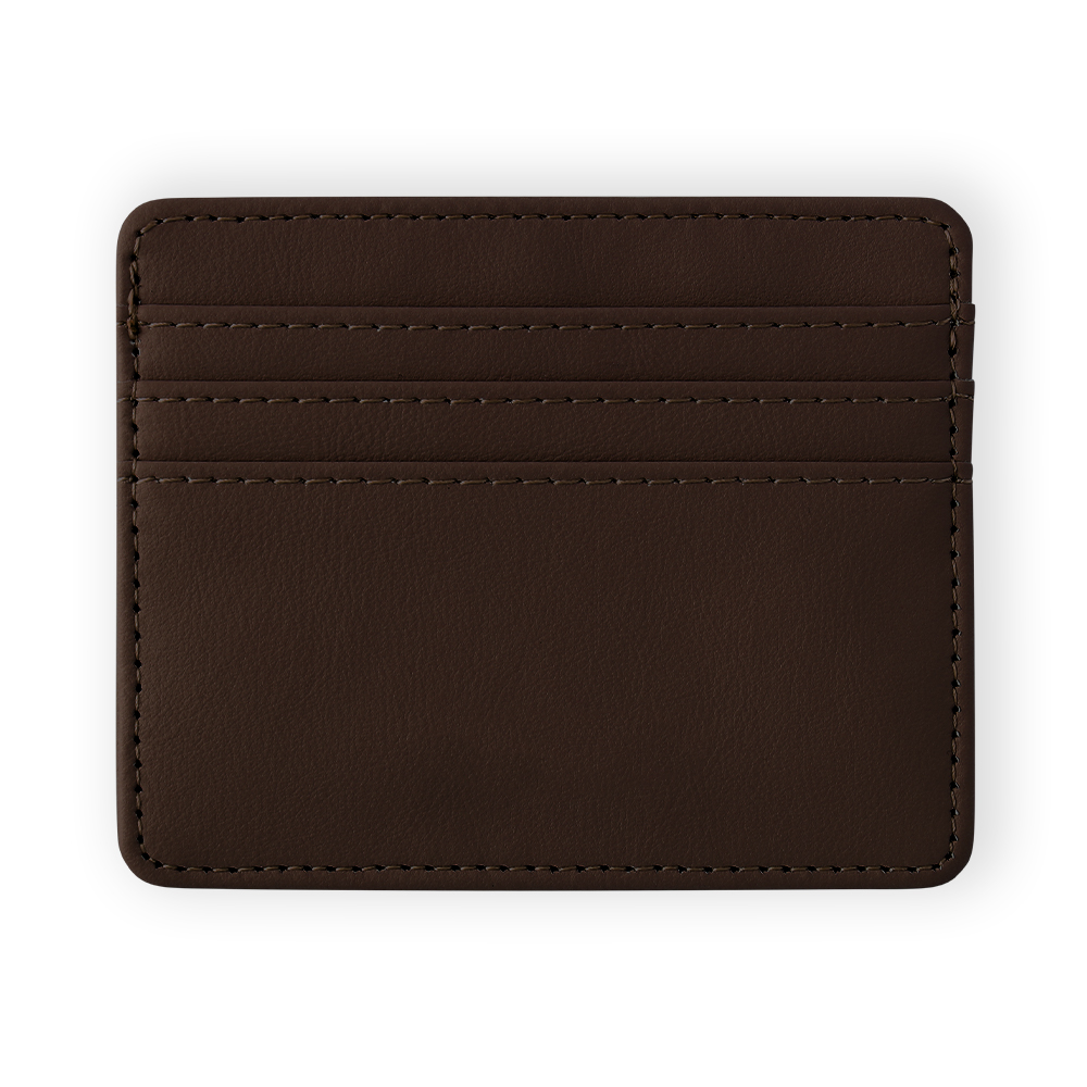 Slim 4-Slot PU Leather Card Wallet - HLTT0009-#3B261D-8.jpg