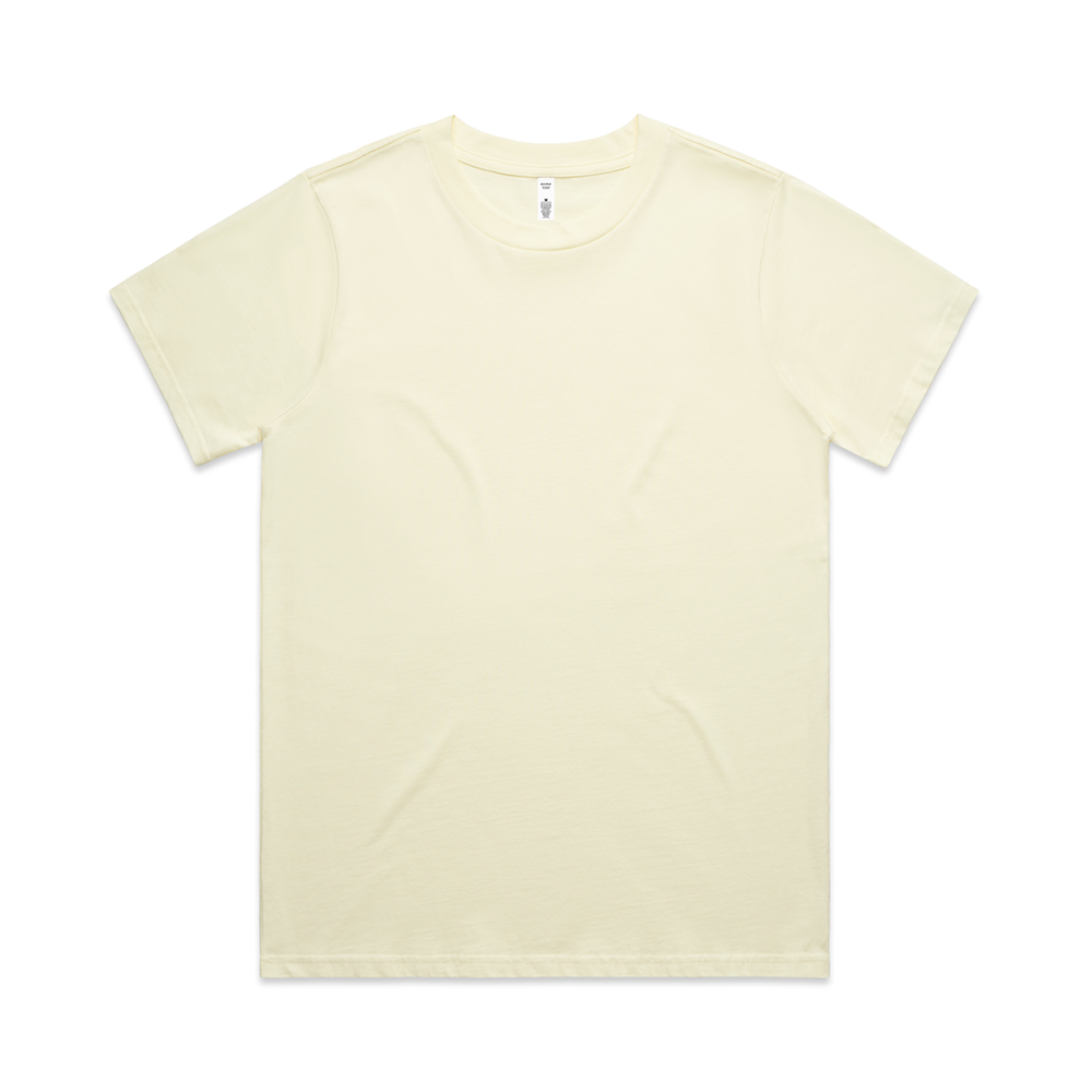 AS Colour Women's Classic Tee 4026 - AAAT0031-#F4F0D7-5.png