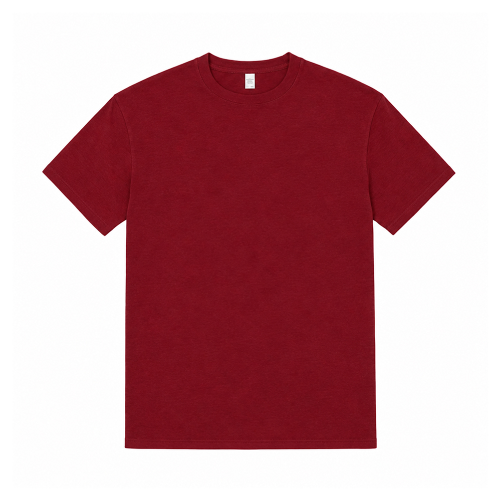 M&O 100% Cotton Gold Soft Touch T-Shirt - AAAT0038-#8a1538-3.jpg