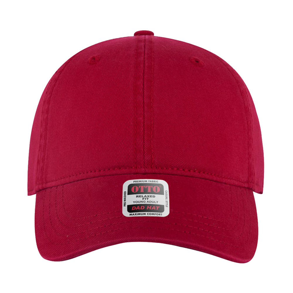 OTTO CAP® Unstructured Baseball Cap - 100% Cotton - AAAH0027-#ad2735-4.jpg