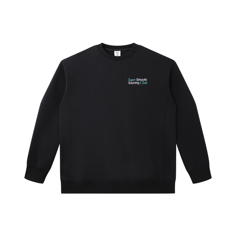 Finley Heavyweight Cotton-Lyocell Blend Crewneck Sweater - Wayo Product Image