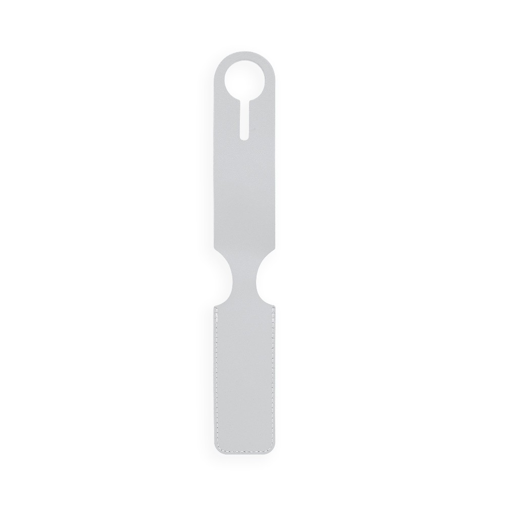 Slim Vegan Leather Luggage Tag - HLTT0001-#DBDEE5-4.jpg