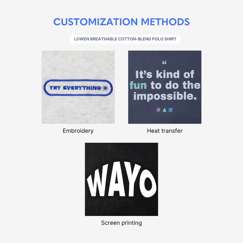Lowen Breathable Cotton-Blend Polo Shirt - Wayo Product Image