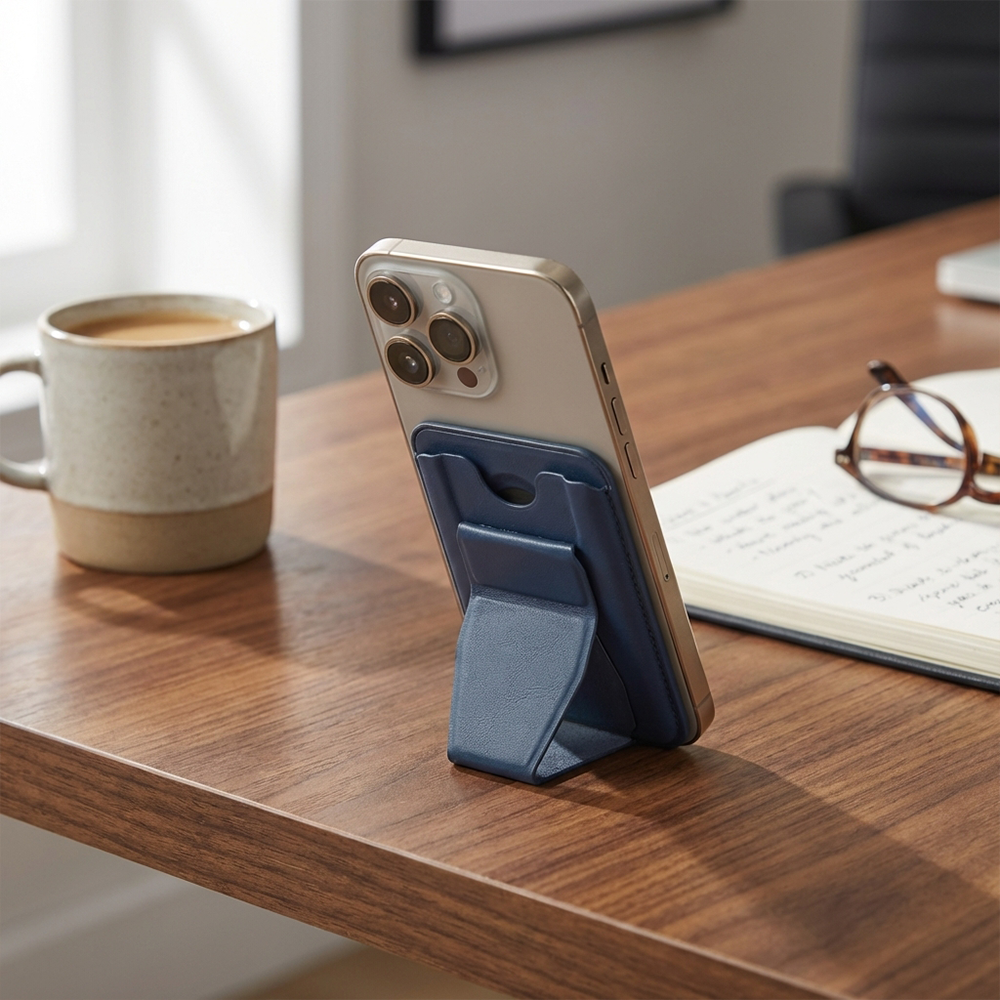 Kickstand Phone Wallet / Card Holder - TETA0014-Lifestyle image-1.jpg.png