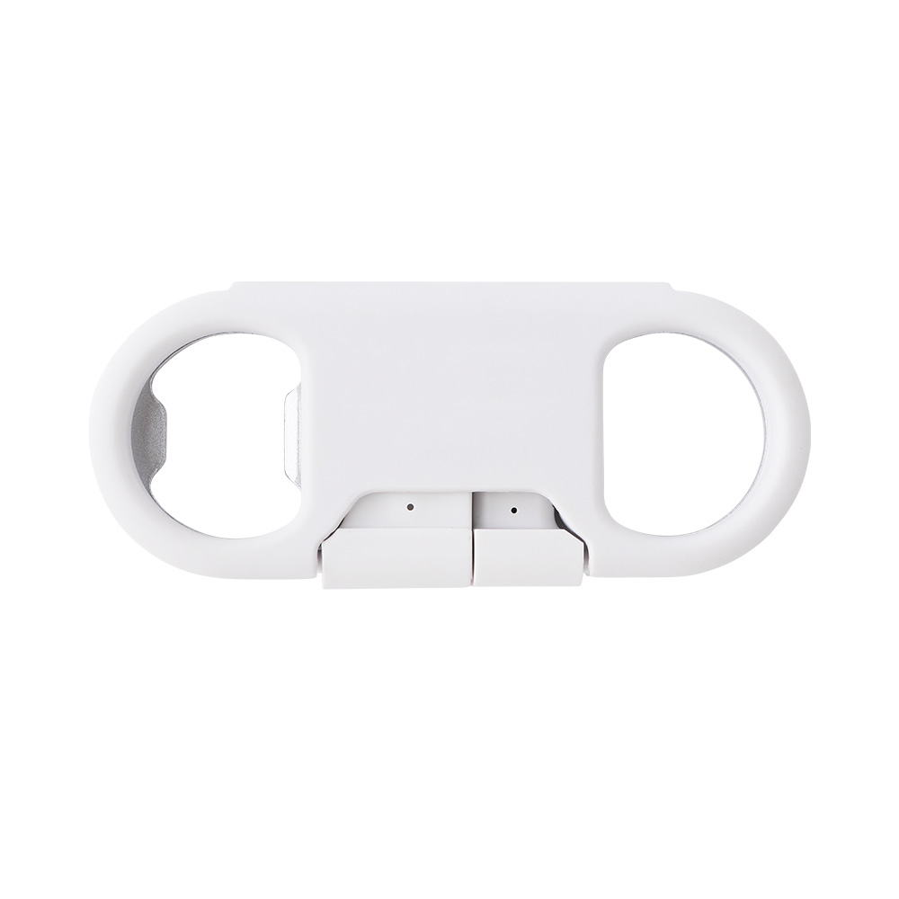 3-in-1 Bottle Opener Charging Cable Carabiner Keychain - TETC0012-#FFFFFF-2.jpg