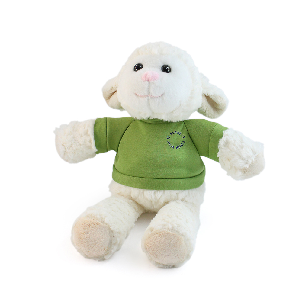15" Fleece Friends Plush Toy - Sheep with Custom Shirt - OGGP0014-Wayo Sample-2.jpg