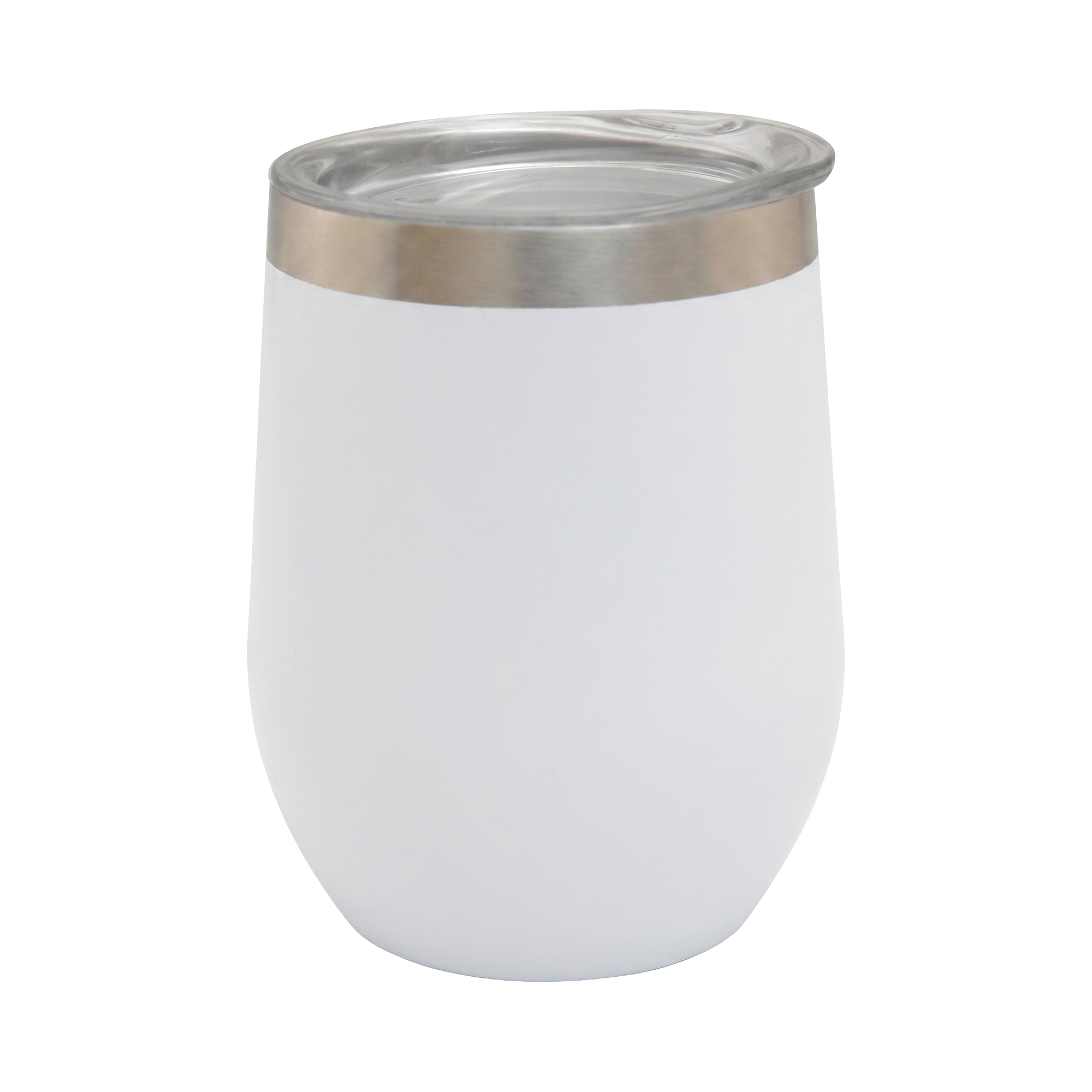 12 oz. Stainless Steel Wine Tumbler (Fast US Shipping) - HLDM0033-#ffffff-2.jpg