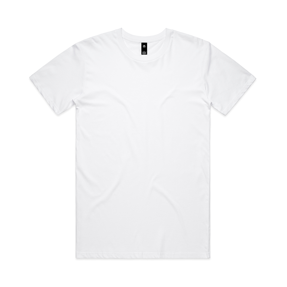AS Colour Men's Staple Tee 5001 - UPF 50+ - AAAT0028-#FFFFFF-2.png