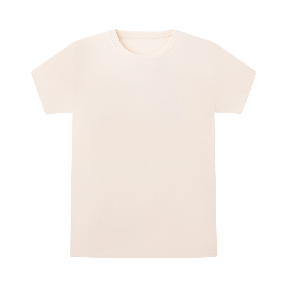 Jamie Midweight Cotton Blend T-Shirt - AAAT0015-#ece3db-5.jpg
