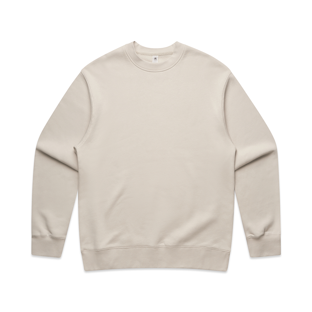AS Colour Men's Relax Crew 5160 - Cotton Blend - AAAS0021-#D1CDCA-2.png