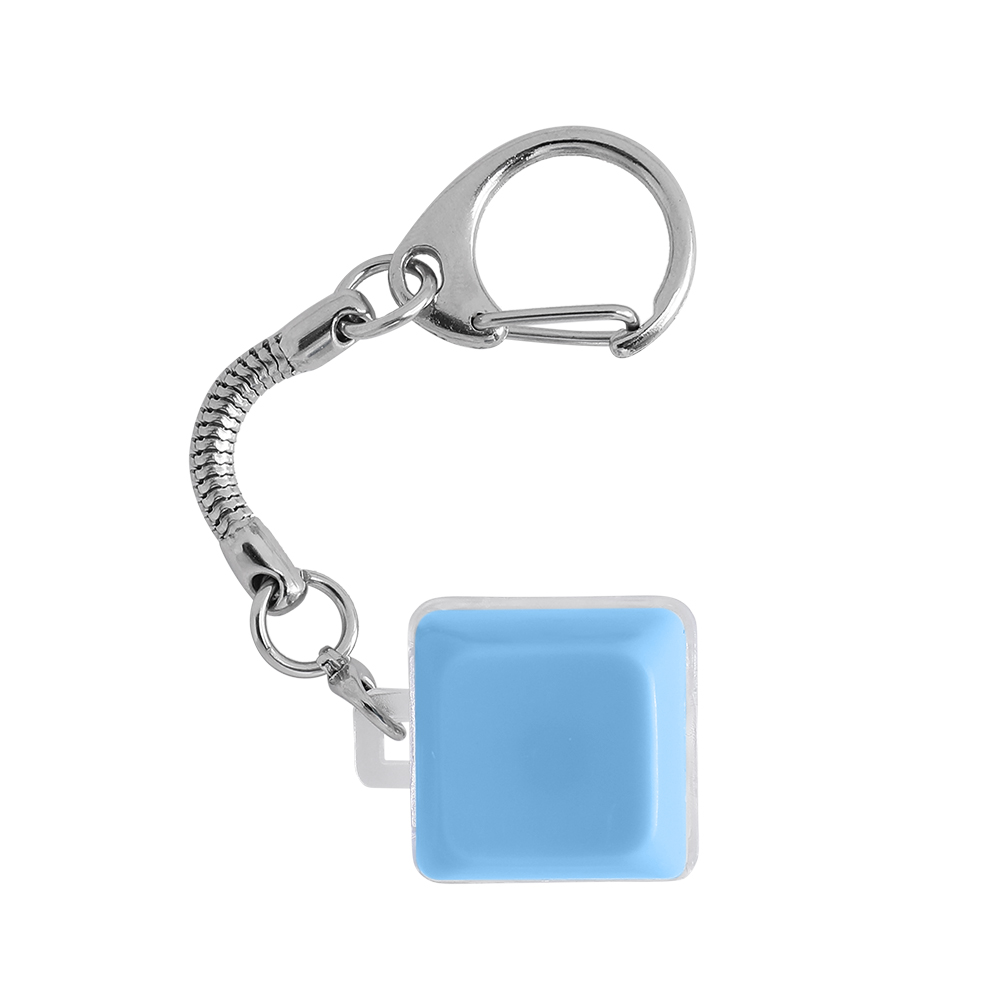 Light-Up Keyboard Keychain Fidget Toy - 1 Key, Opaque - OGGT0018-#88c1ed-6.jpg