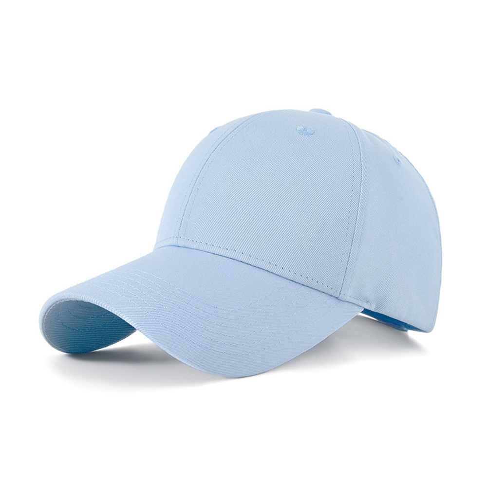 Basic Structured Baseball Cap - Polyester Blend - AAAH0022-#C8DFF3-7.jpg