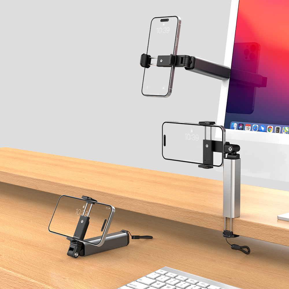 Multi-Angle Flight-Friendly Phone Holder with Clamp - TETA0011-Sence-2.jpg