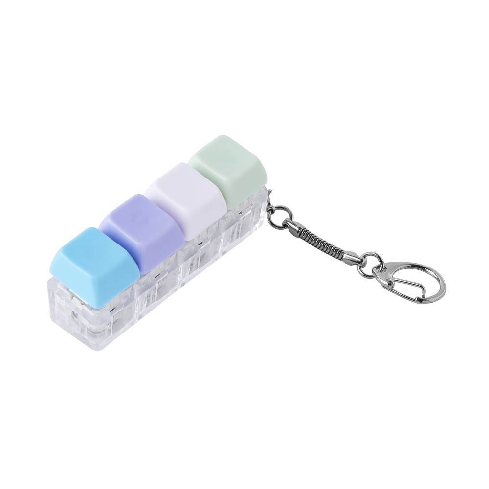 Light-Up Keyboard Keychain Fidget Toy - 4 Keys, Opaque - OGGT0019-Wayo Sample Details-2.jpg