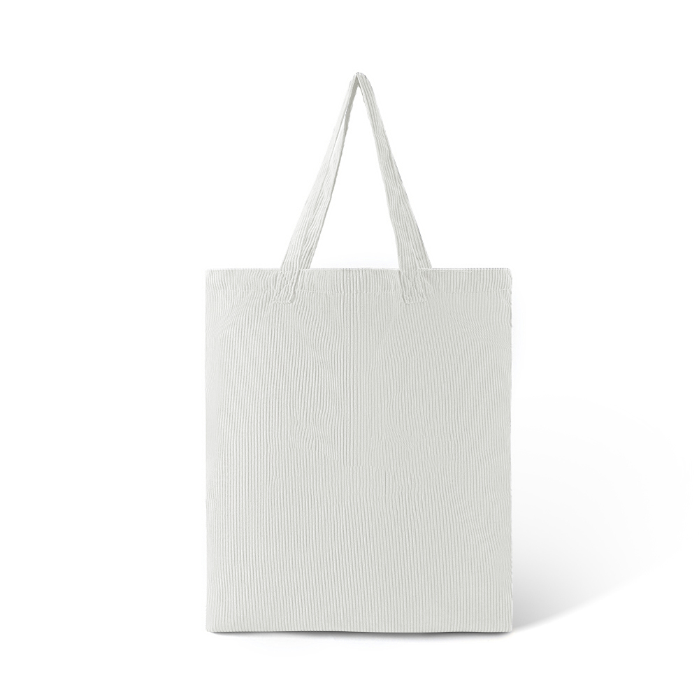 10 oz. 100% Cotton Double-Layer Corduroy Tote - AABT0025-#F4F3EC-3.jpg