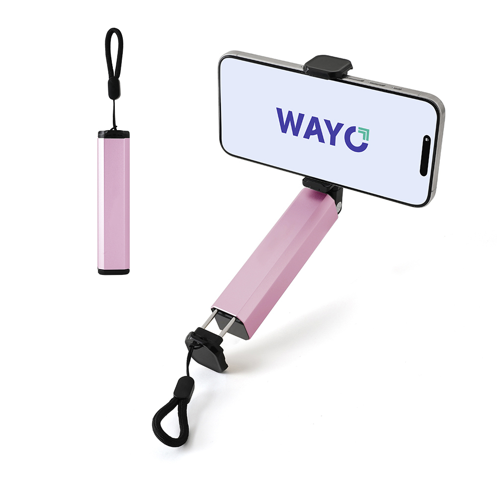 Multi-Angle Flight-Friendly Phone Holder with Clamp - TETA0011-#F5D0DE-3.jpg
