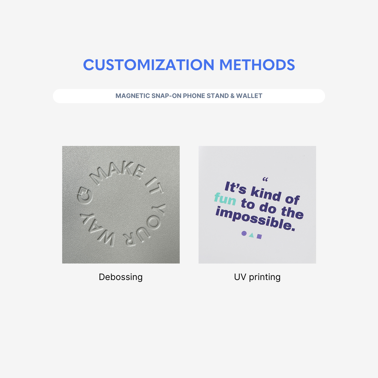 Magnetic Snap-On Phone Stand & Wallet - Wayo Product Image