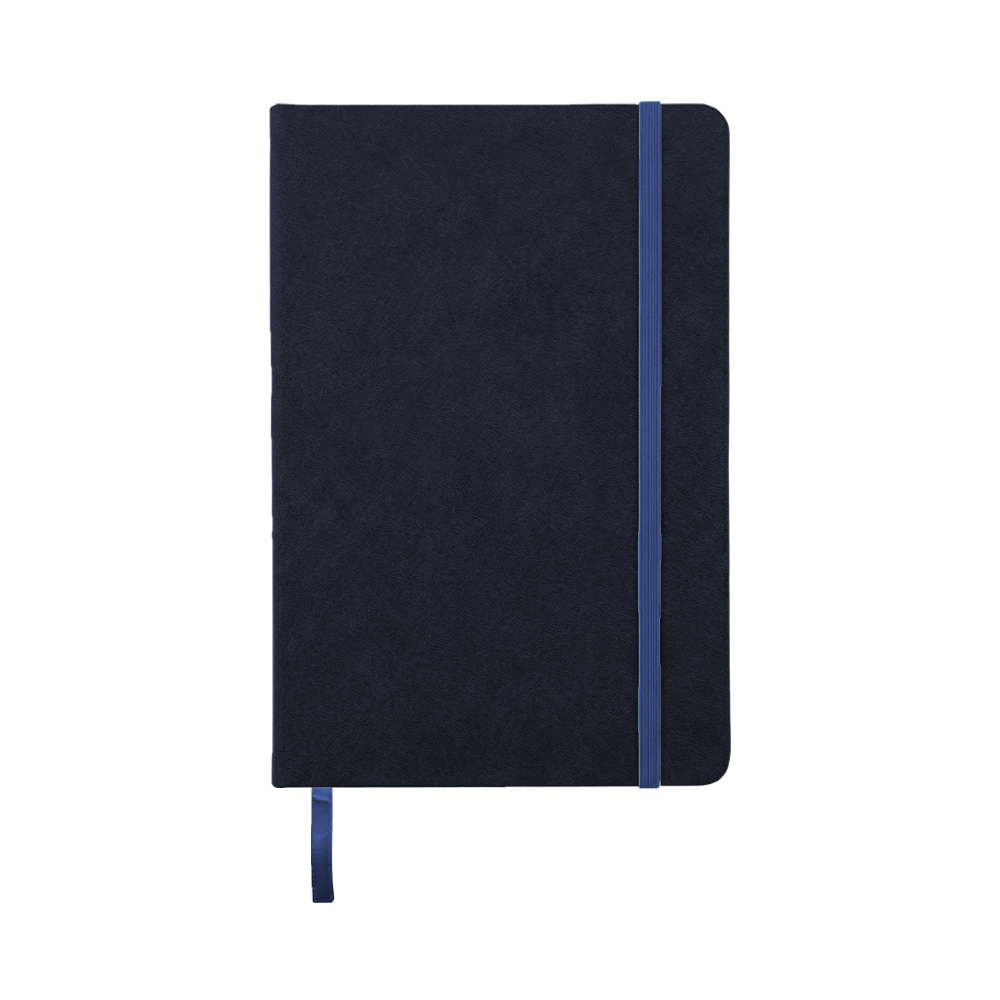 Suede-Textured Hardcover Notebook - FSC Certified - OGON0013-#383944.jpg