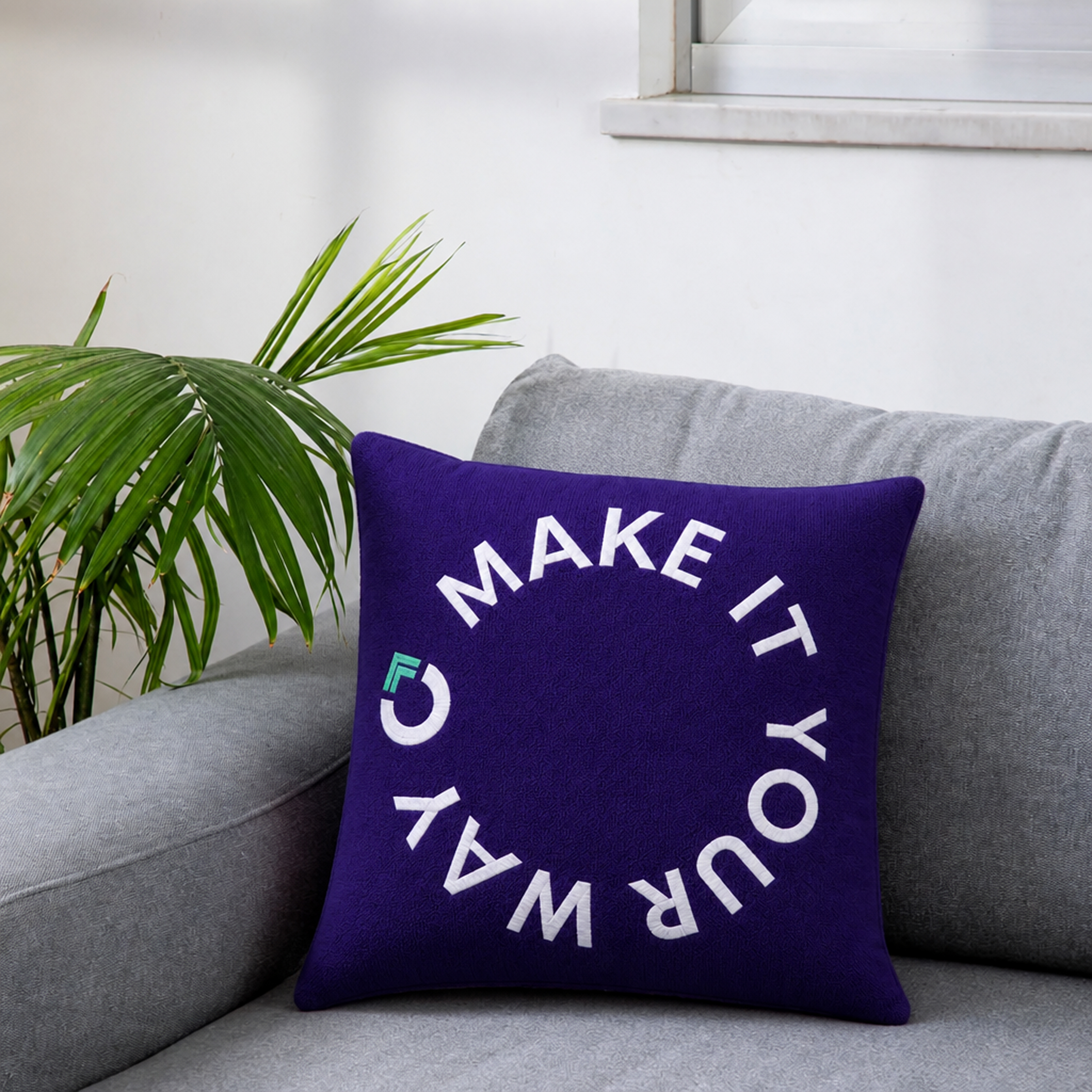 Square Throw Pillow - Hemp Canvas - HLHC0001-Scene.jpg