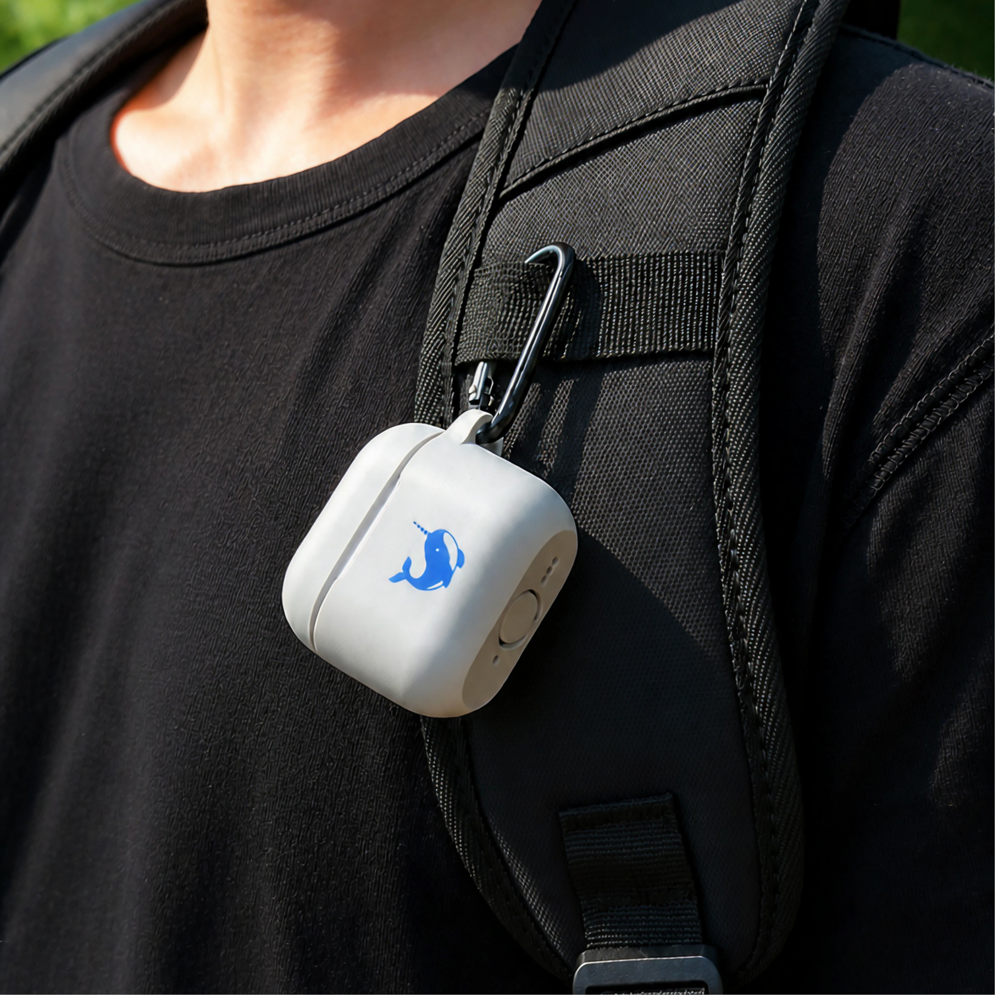 Silicone AirPods 4 Case with Carabiner - Wayo Product Image