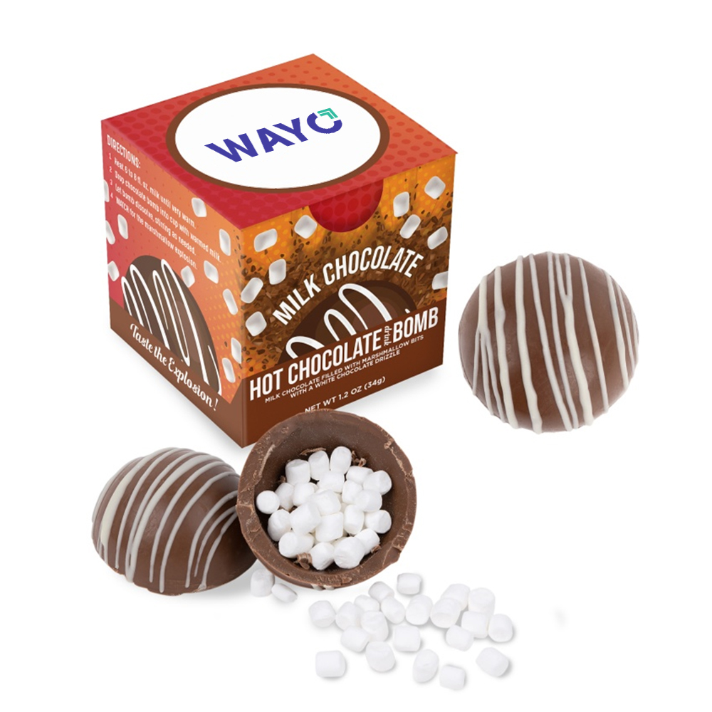 Hot Chocolate Bomb in Branded Box - Wayo Product Image